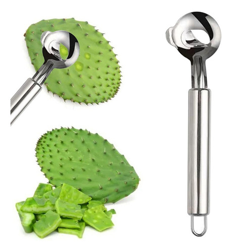 3 X Cactus Peeler Spoon Manual Cactus Thorn Removal Cutter