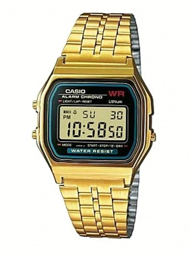 Reloj Hombre Vintage A159wgea-1df Dorado /relojería Violeta