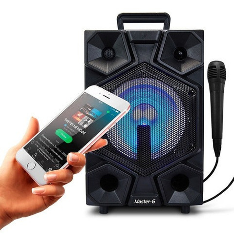 Parlante Karaoke Master G 8 | Spbt8b | Portátil Bluetooth