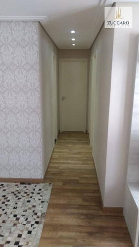 Apartamento Com 3 Dormitórios À Venda, 54 M² Por R$ 290.000 - Ponte Grande - Guarulhos/sp - Ap12843