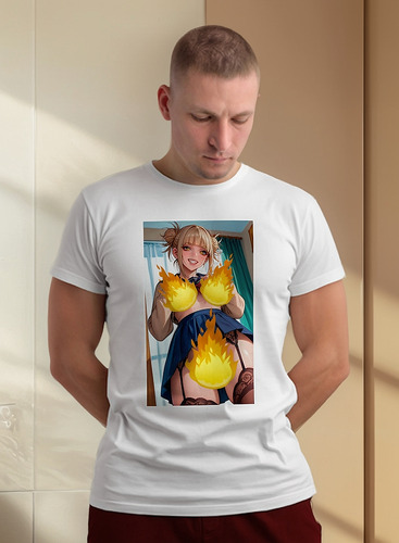 Playera Hb Hentai Ahegao Himiko Toga Hero Academy P49