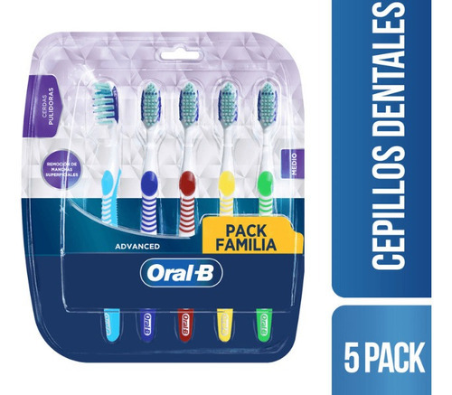 Oral-b Advanced Radiant Cepillos Dentales Medio
