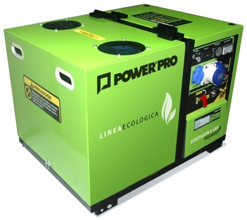 Generador Ecologico Power Pro Dg5000-d  220v Gas 4600w Isono