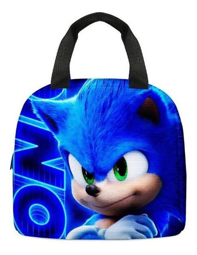 Sonics The Hedgehog Cooler Bolsa De Almuerzo Con Aislamiento