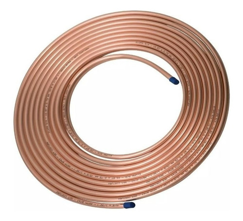 Rollo Caño De Cobre 1/2 Para Refrigeracion X 15 Mts Eluma