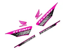 Comprar Calcos Honda New Titan Cg 150 2022 Fucsia Fluor Oracal