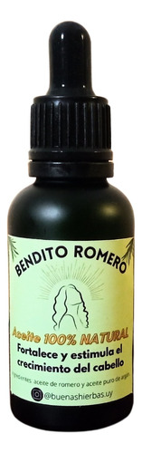 Aceite De Romero 100% Natural, Todo Tipo De Cabellos