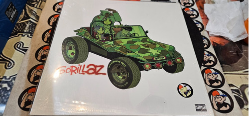 Gorillaz Gorillaz Lp Vinilo Doble Europe 2001 Primera Prensa