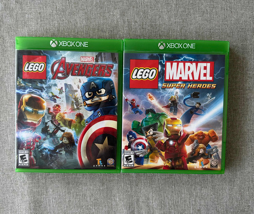 2 Videojuegos Lego Marvels Avengers Y Súper Héroes Xbox One