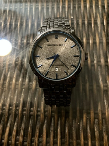 Reloj Geoffrey Beene Saphire Hombre Acero Azul (negociable)
