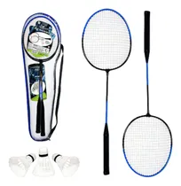 Comprar Kit Badminton Petecas Bolsa Raquete 2 Raquetes 3 Petecas