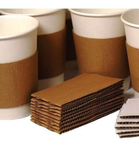 Imagen 4 de 5 de Vasos Polipapel 8 Oz Con Tapa Y Collarin 240cc X 1000 U