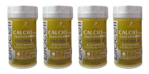 Calcio Con Glucosamina X600grx4 - g a $113