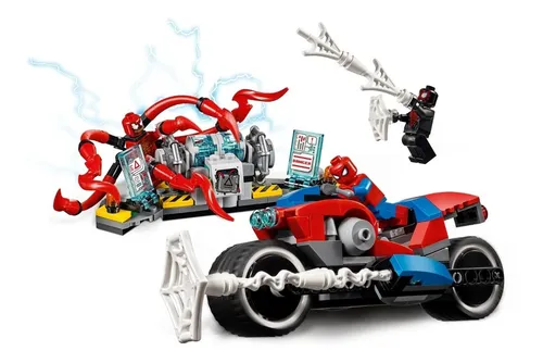 Moto lego spiderman hotsell