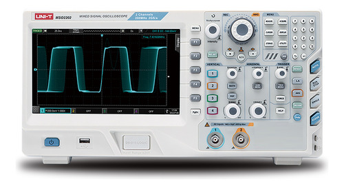 Uni-t Osciloscopio De Ultra Fósforo Pantalla Táctil Mso2202