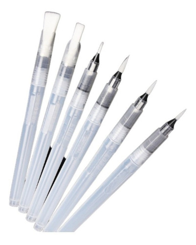 Imagem 4 de 4 de Bloco Desenho Aquarela Bianyo A4 + 06 Water Brush Variados
