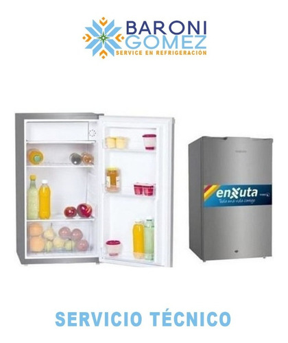 Heladera Minibar Enxuta Renx110fh-a Blanca Reparacion 01