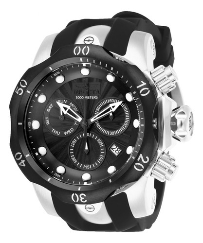 Relógio masculino Invicta Venom 25900 preto, aço