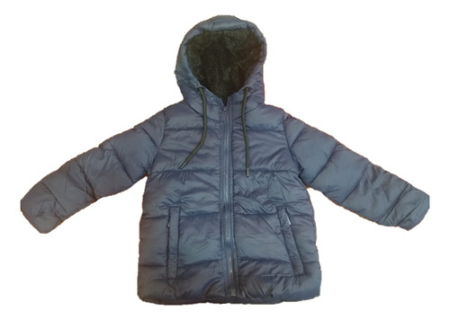 Campera Niños Canelon Corderito Abrigada Capucha 21317702 