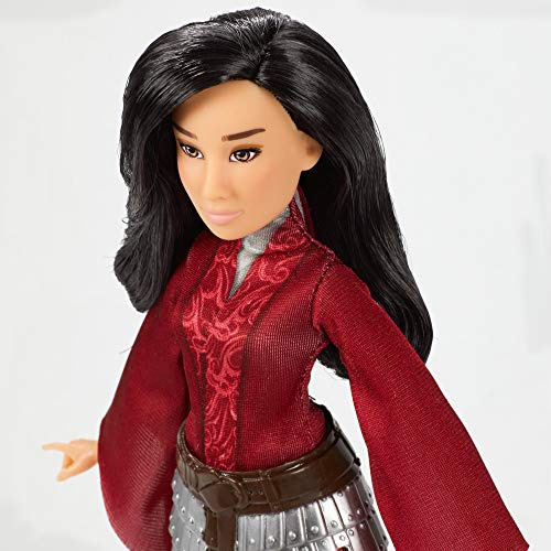 Muñeca Disney Mulan Con Armadura Y Atuendos Intercambiables