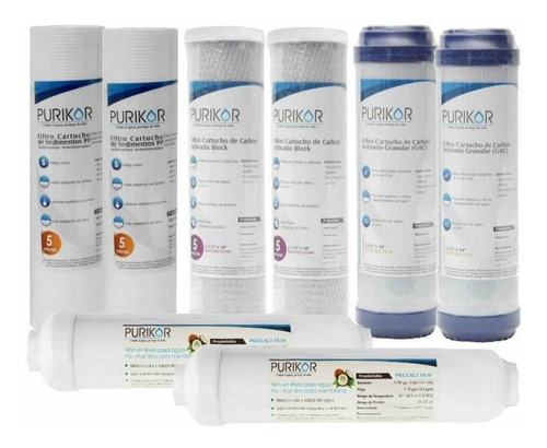 Kit De Repuestos Para Osmosis Inversa