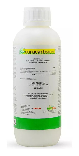 Curacarb 500 Sc Fungicida X 1 Litro Uso Agricola 