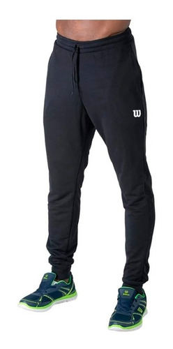 Pantalon Sudadera Hombre Jogger Deportivo Wilson Gym Fitness