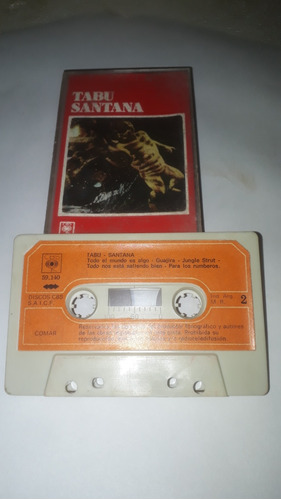 Cassette Tabu Santana