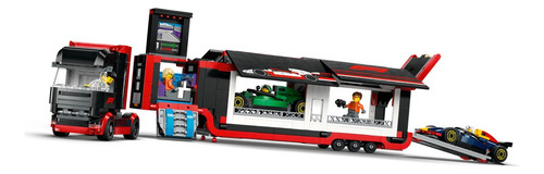 Lego City 60445 Camion De F1 Con Coches De F1 Rb20 Y Amr24