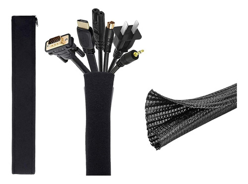 Organizador De Cables Para Tv/ordenador/entretenimiento E