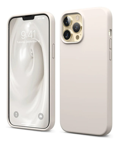 Funda De Silicona Liquida Para iPhone 13 Pro Max