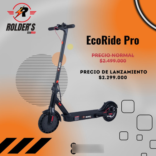 Patineta Electrica Ecoride Pro 