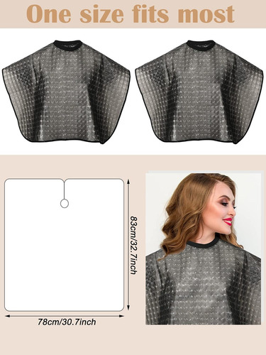 Para R 4pcs Capa De Tinte Capa For Salón Belleza Champú P
