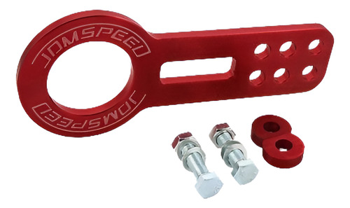 Jdm Rojo Anodizado Billet Aluminio Racing Front Tow Remolque