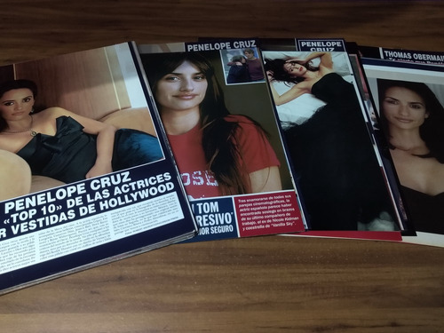 Penelope Cruz * Lote 100 Paginas Revistas Clippings # 2