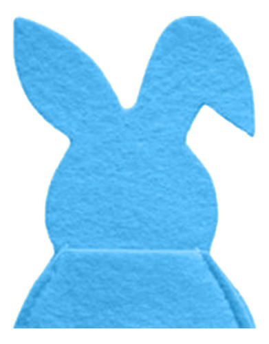 4 Piezas Porta Cubiertos De Pascua Organizador De Azul