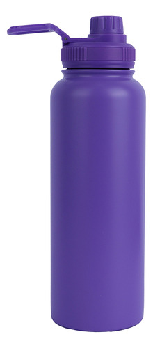 Miniso Termo Con Tapa Enroscable Acero Inoxidable Purpura 14