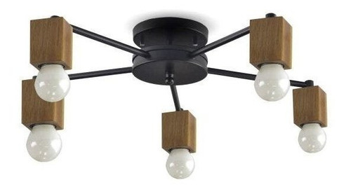 Luminária Aranha 5 Braços Isadora Design Bewt