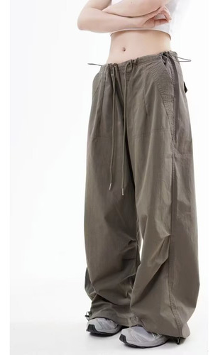 Pantalones De Paracaídas Para Mujer, Pantalones Cargo Con Ci