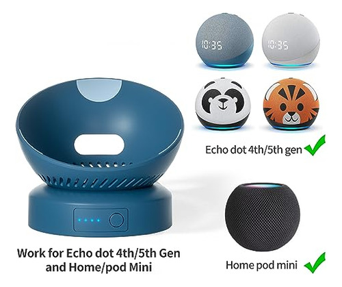 Base De Batería Para Echo D0t De 5ª Generación, Portátil Ech