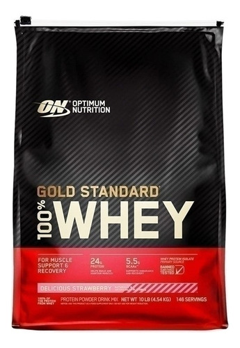 Gold Standard 10 Lbs Optimum Nutriton On 100% Whey