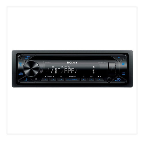 Reproductor Para Carros Sony Mexn4300bt Con Bt
