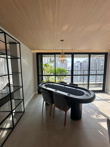 Apartamento Studio 28 Metros Mobiliado Completo À 100mts Metrô Brooklin