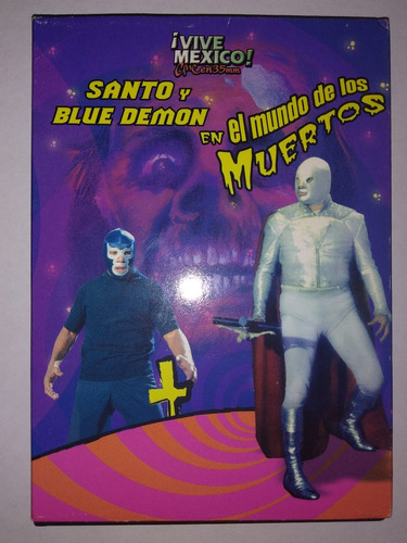 Santo Y Blue Demon En El Mundo De Los Muertos Dvd Nac Esp 