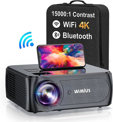 Proyector Wimius 5g Wifi Bluetooth 4k Compatible Nativ 1080p