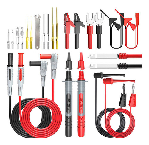 Kit De Pontas De Prova De Silicone P1308 Com 25 Peças Para