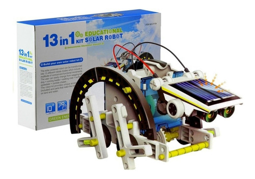 Robot Solar Kit 13 En 1 Armable