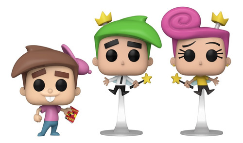 Funko Pop Tv * The Fairly Odd Parents : Timmy Cosmo Wanda