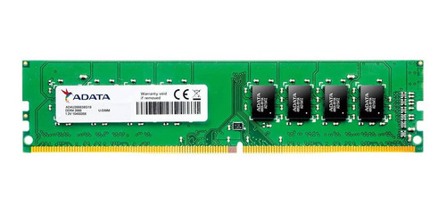 Memoria Ddr4 U-dimm Adata 8gb 2666 Mhz