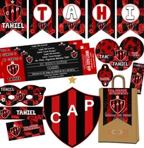 Comprar Kit Imprimible Candy Bar Club Patronato Fútbol 100% Editable